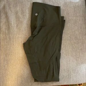 Dark Olive Align pants